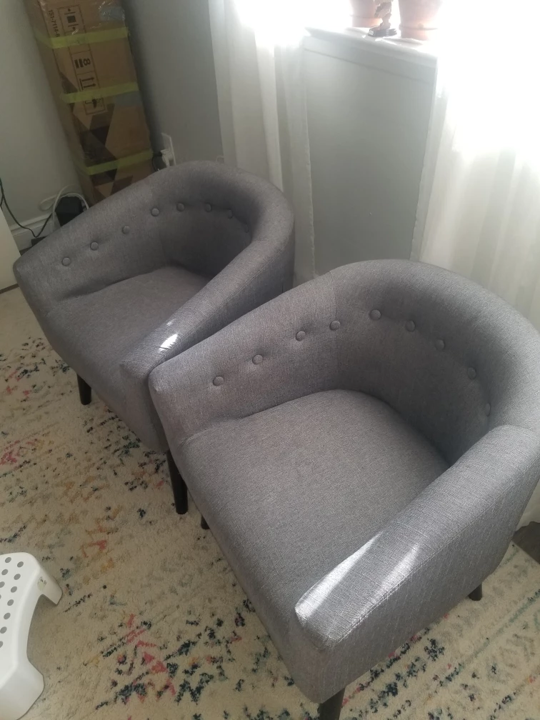 2 arm chairs (Grey) - photo 2
