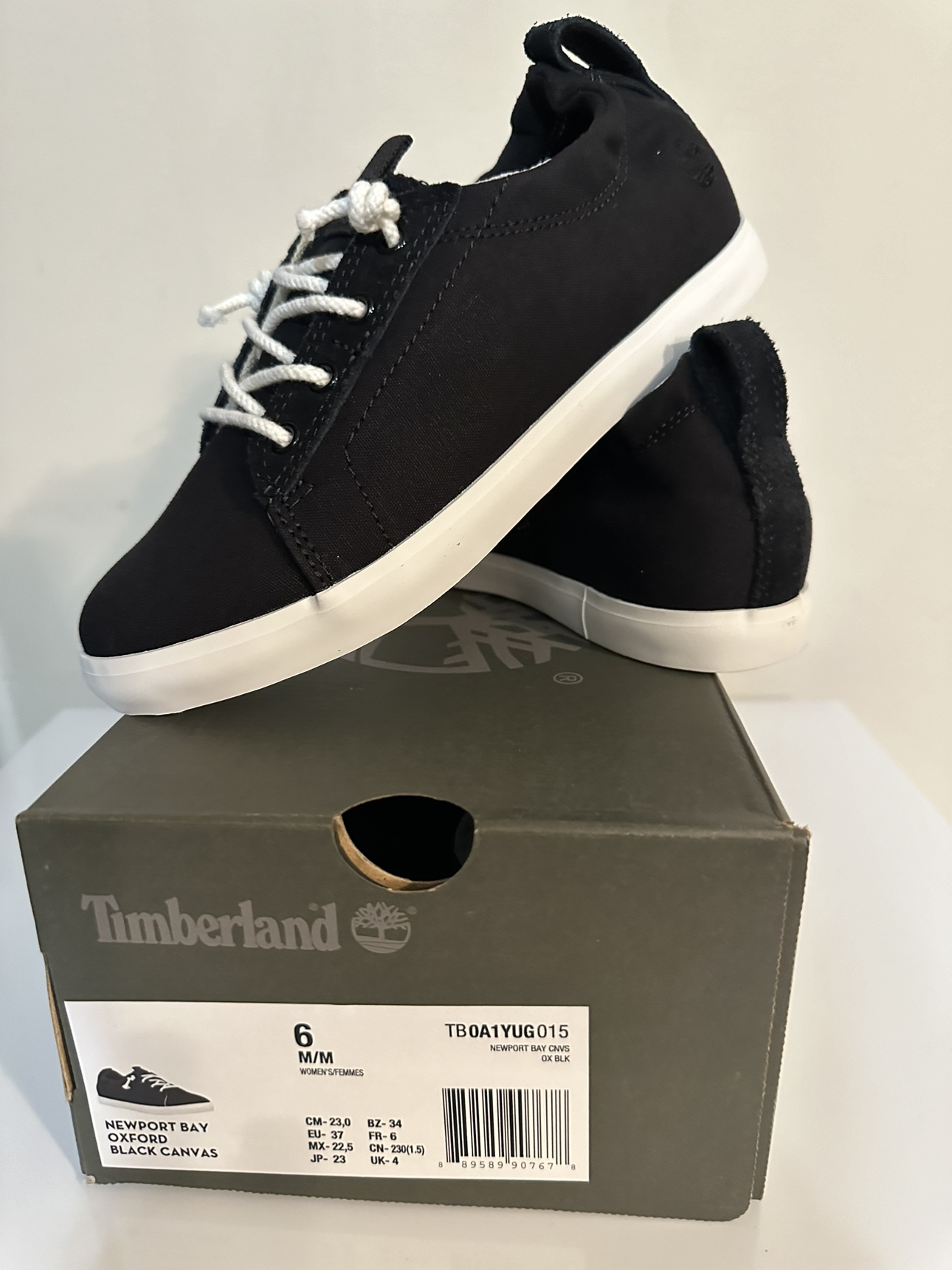 Timberland Newport Bay Oxford Black Canvas - photo 2