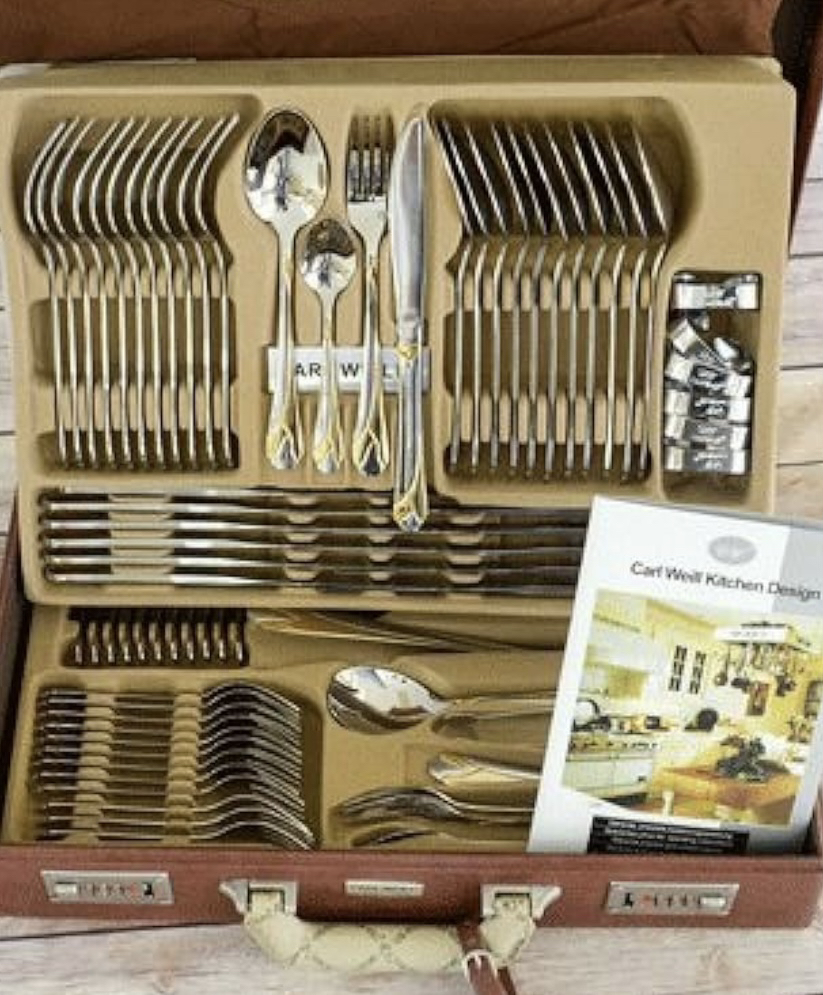 New Carl Weill 78 pieces cutlery set