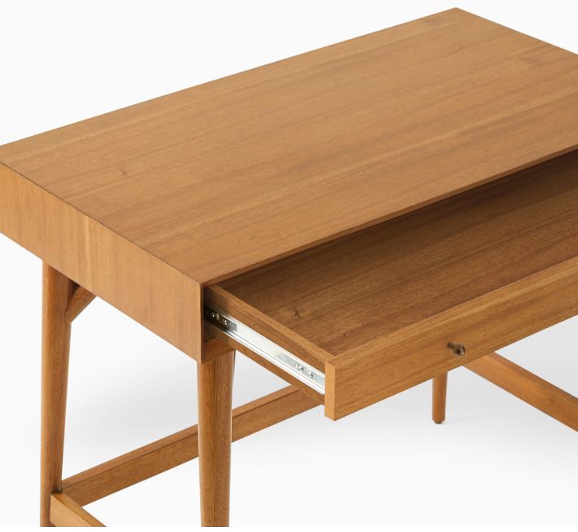 west elm - Mid-Century Mini Desk (36") -Used but Like New - photo 5