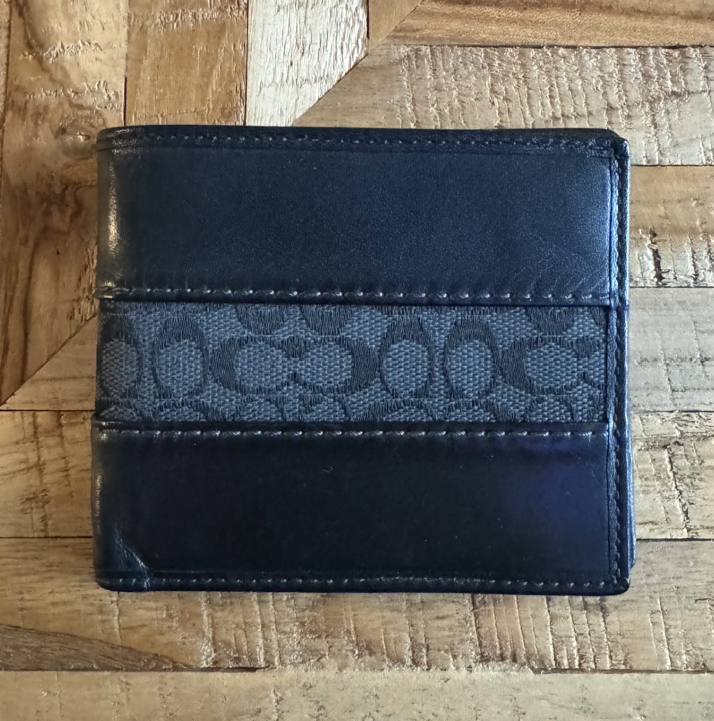 Coach Billfold Wallet with Coin Pouch