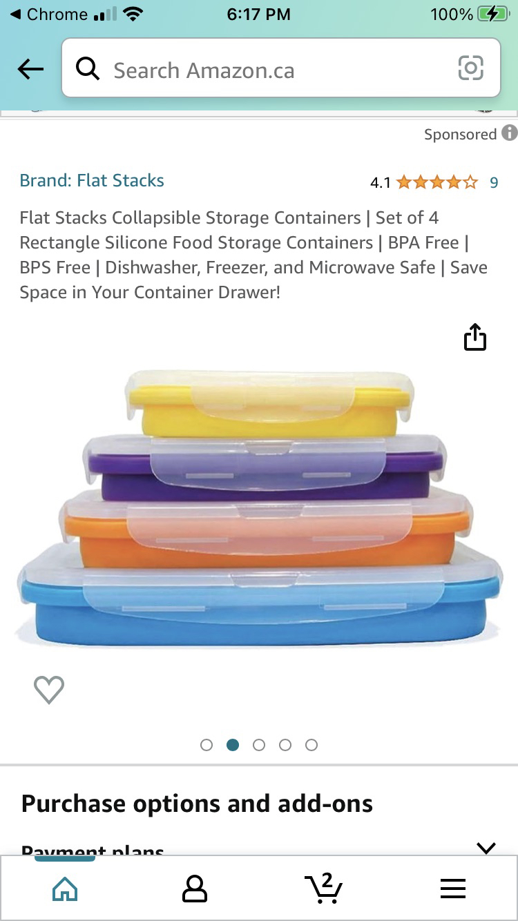 Silicone storage containers for sale. Offers ok . Thank you.