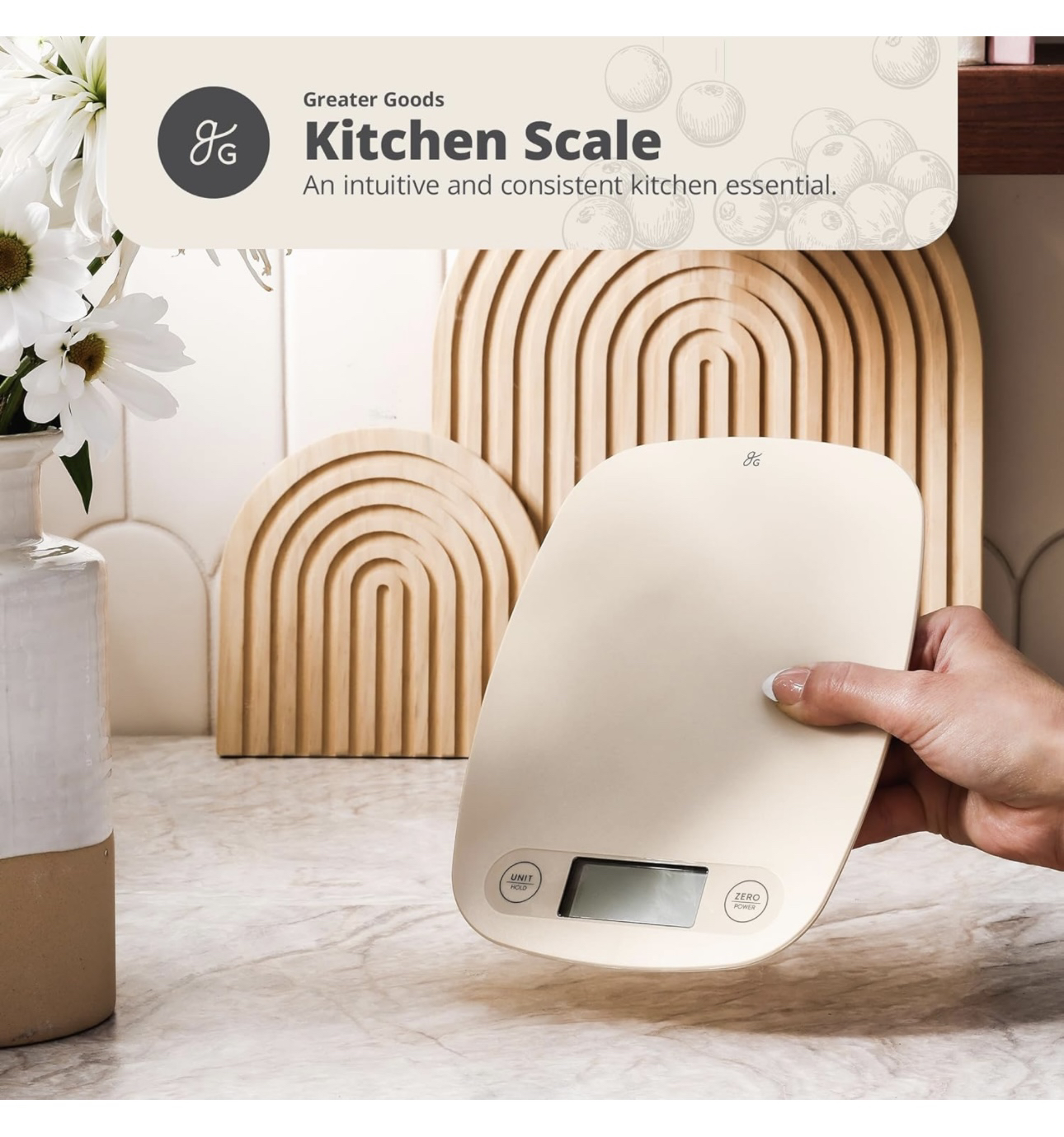 Greater Goods Essential Kitchen Scale