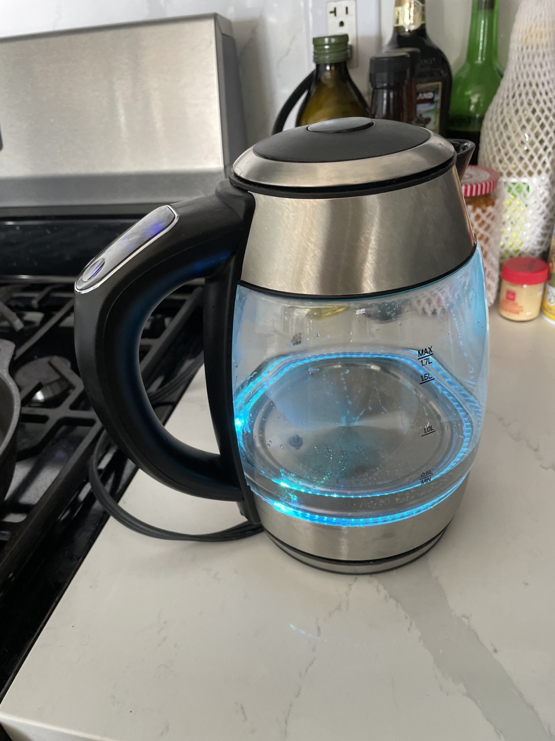 Salton 1.7 L (1.8 qt.) Variable Temperature Touch Control Kettle thumbnail