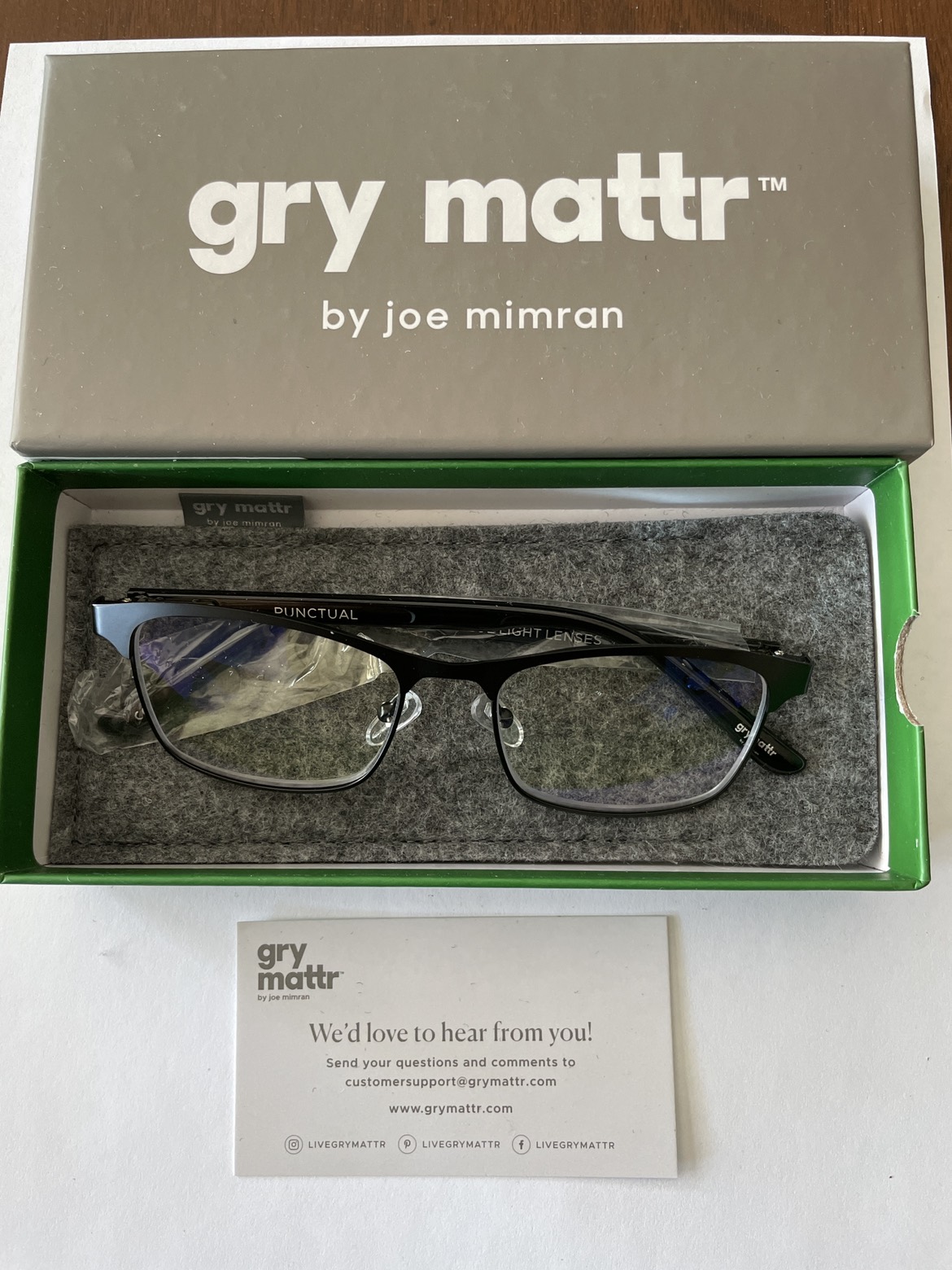 Gry Mattr “Punctual” +2.50 Blue Light Glasses - photo 3