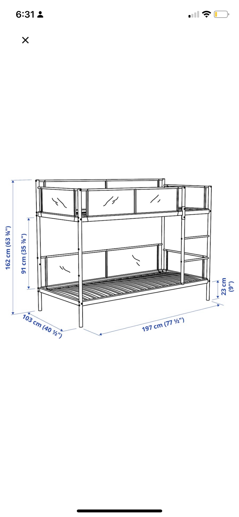 IKEA Bunk Bed + Pull-out + Twin Mattress x 1 [Like New] - photo 5