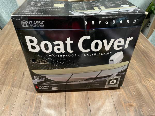 DryGuard Waterproof Boat Cover V-Hull 14-16', 75" Beam thumbnail