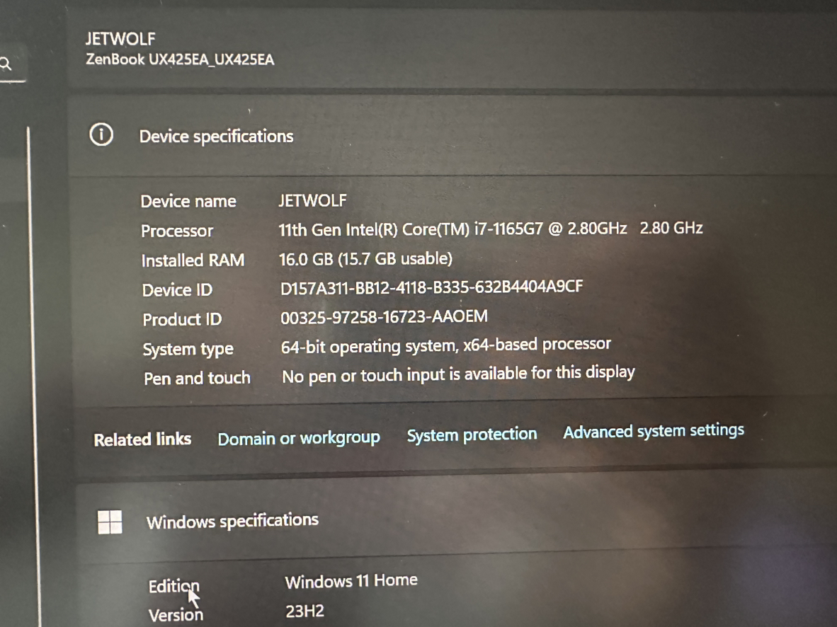 ASUS Zenbook 14 - $550 - —— Screamin’ Deal - photo 2