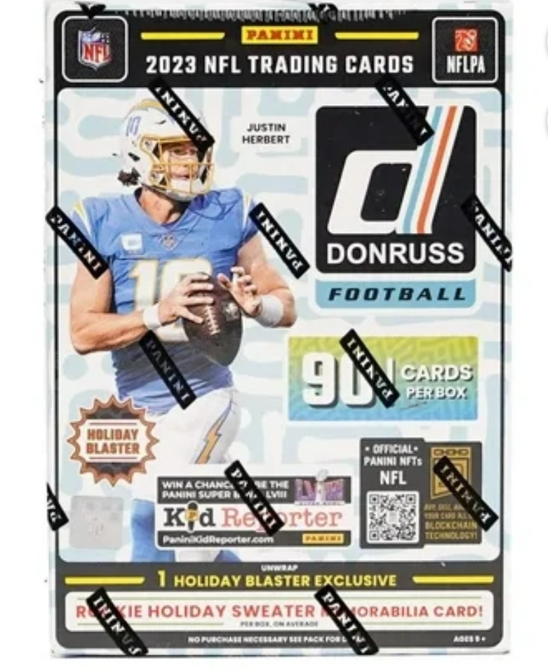 2023 Panini Donruss Holiday Football Blaster Box