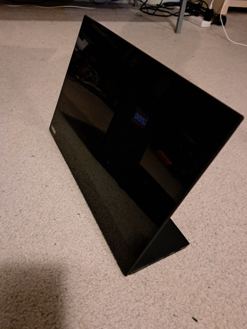 Lenovo Thinkvision 14inch Portable touch screen monitor