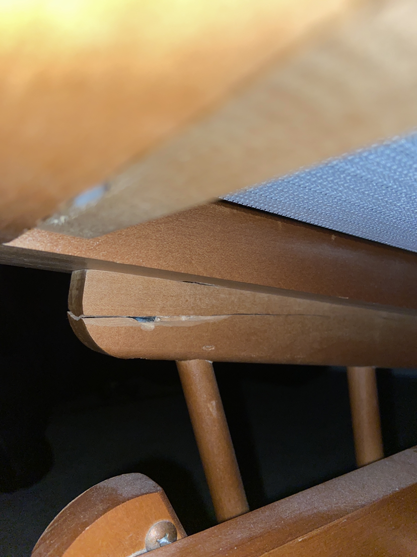 Glider chair and ottoman - photo 3