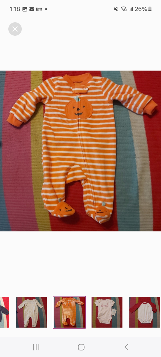 6 pcs baby clothes - photo 5