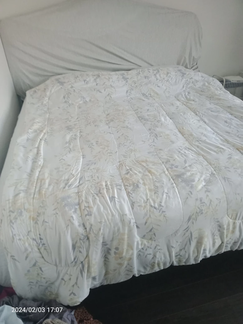King size metal frame with headboard without mattress - photo 5