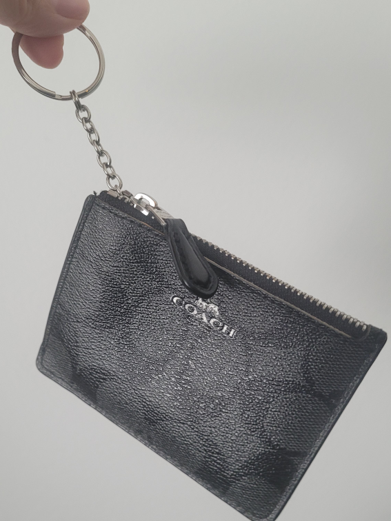 Coach Wallet ID case women wallet with key chain