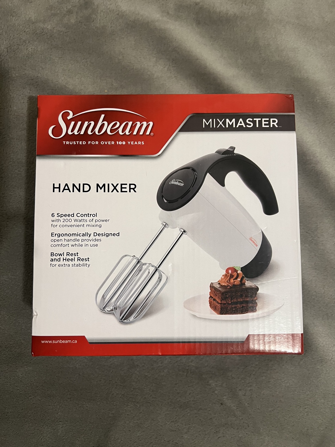 Sunbeam Hand Mixer + Baking Supplies - photo 2