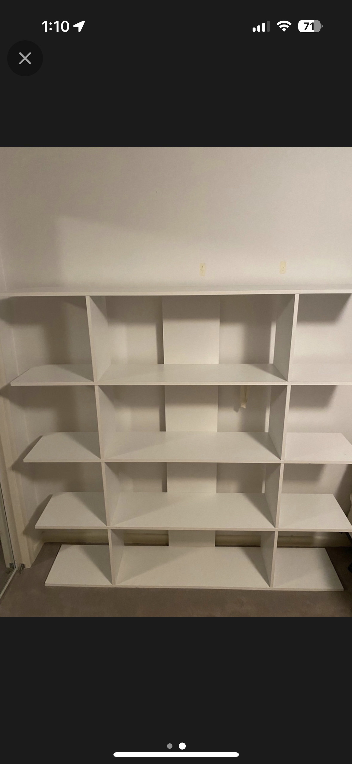 Ikea Hashtag shelf