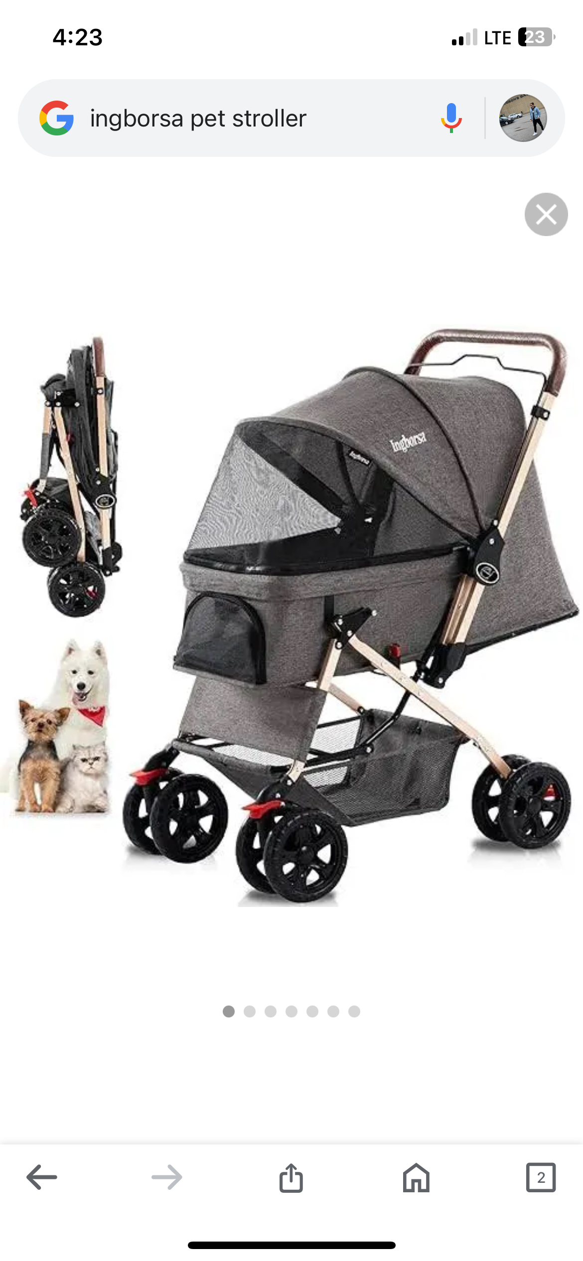 Pet stroller - photo 2
