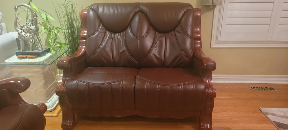 Leather Sofa set thumbnail