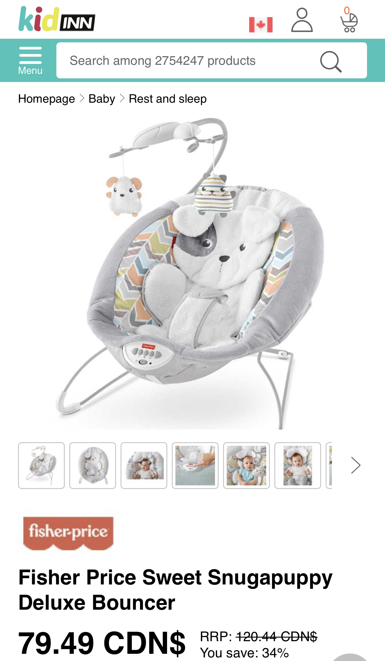 NEW Fisher price deluxe bouncer - photo 4