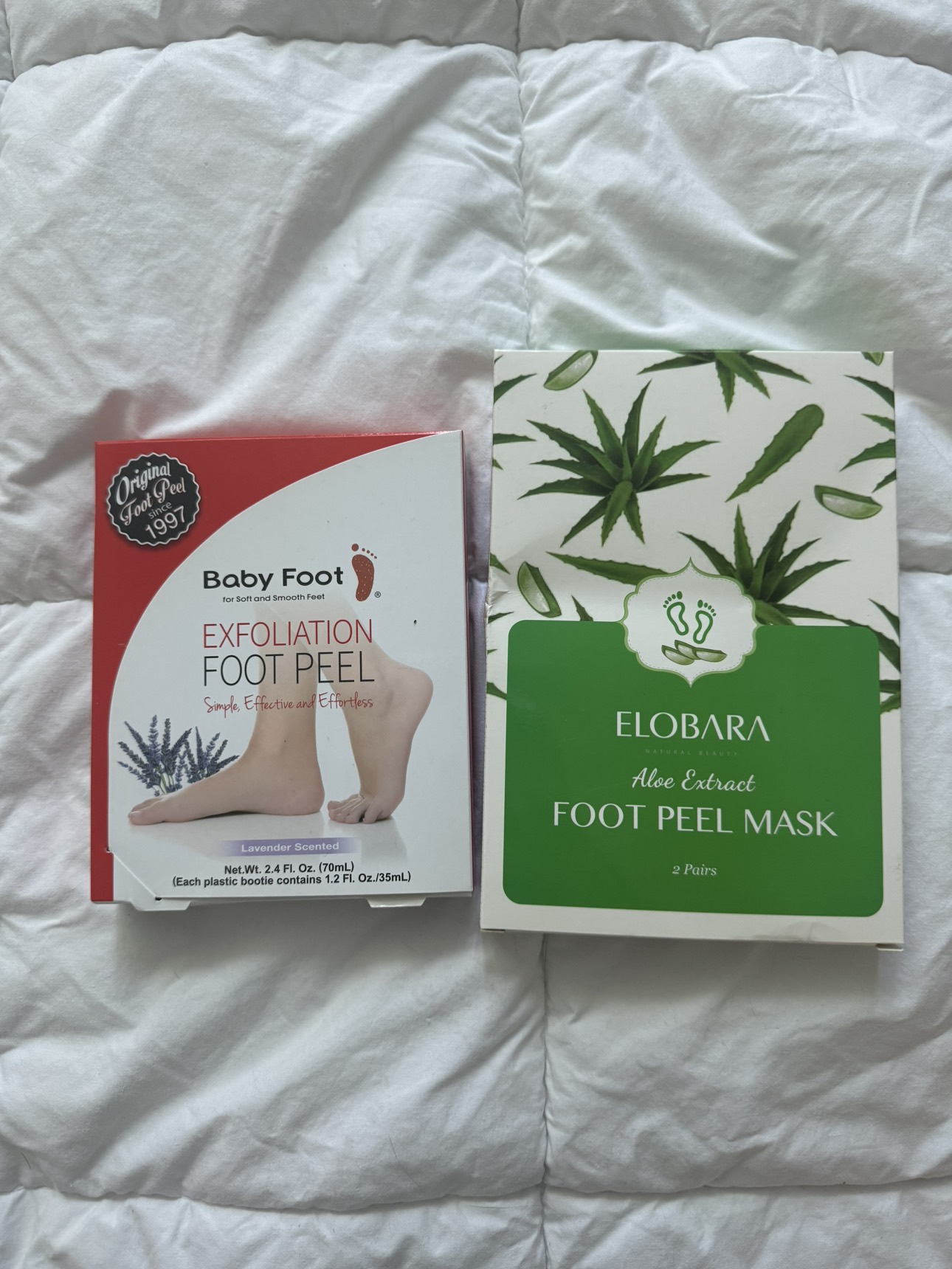 BNIB foot mask and foot peel thumbnail
