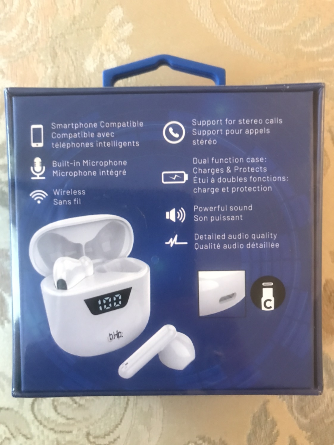 Brand New Wireless Bluetooth Earphones image indicator(2)