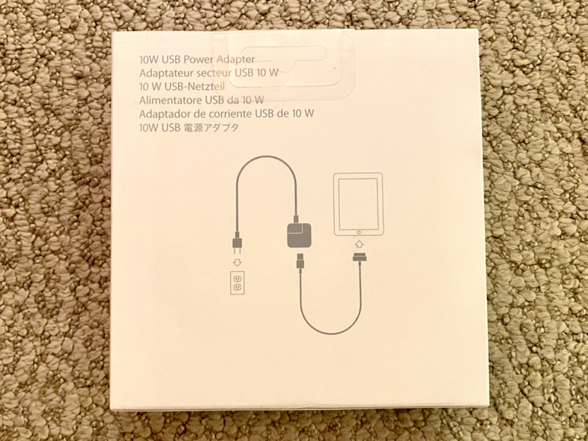 Genuine OEM Apple iPad 10W USB Power Adapter 30 Pin Charger image indicator(2)