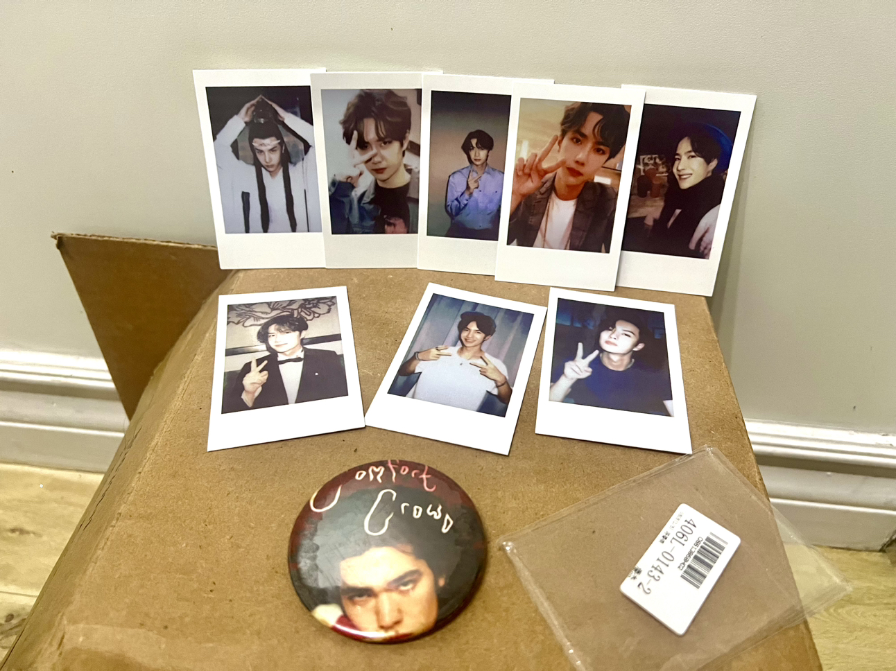 BTS Polaroid, Conan Gray Badge Brooch Pin image indicator(4)