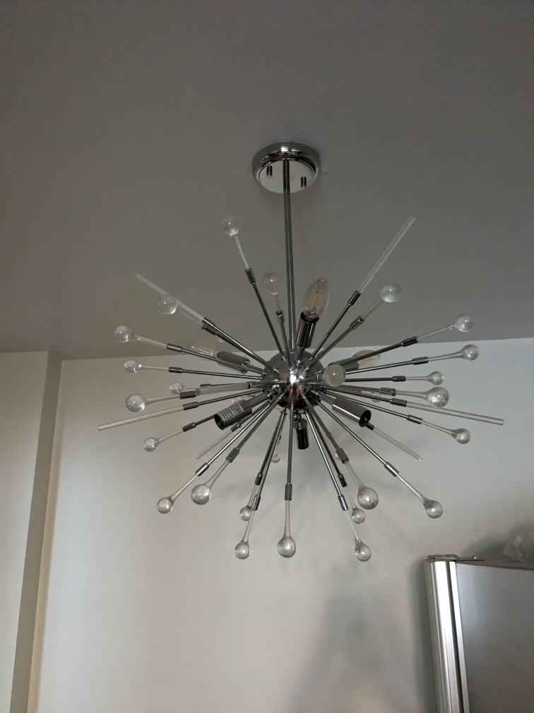 Indoor light ( Flash mount- Star shaped - 6 lights)