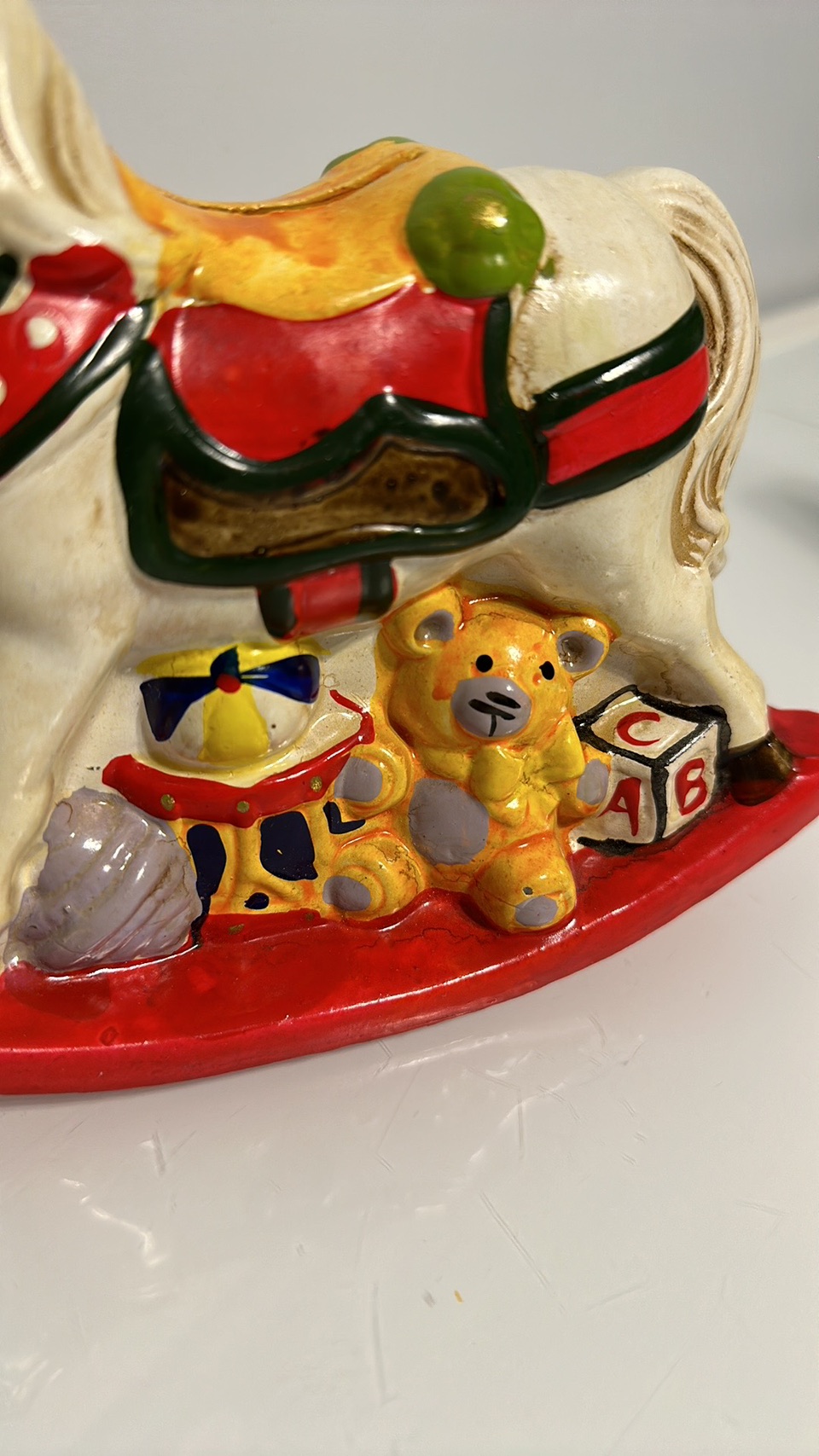 �🥕 Vintage Rocking Horse Coin Bank image indicator(3)