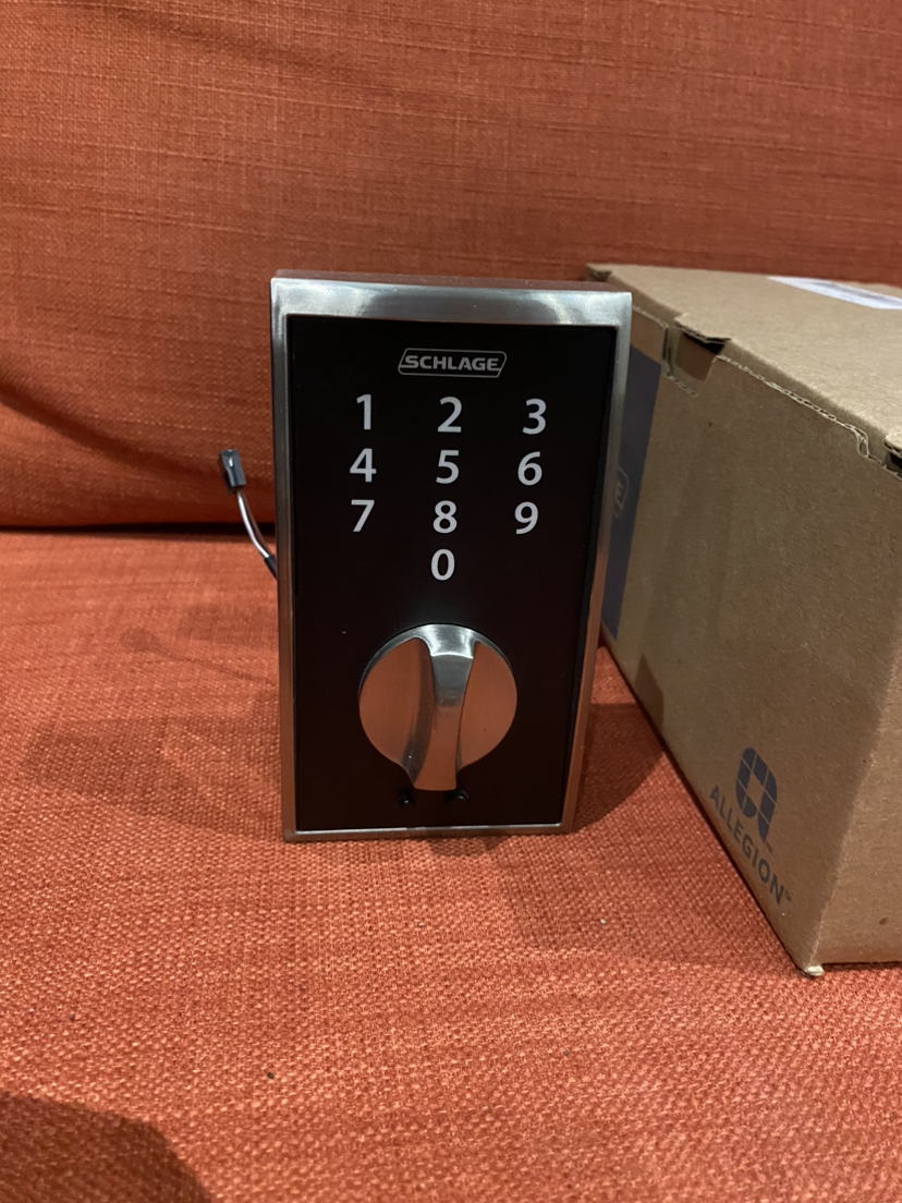 Schlage Keyless Electronic Deadbolt thumbnail