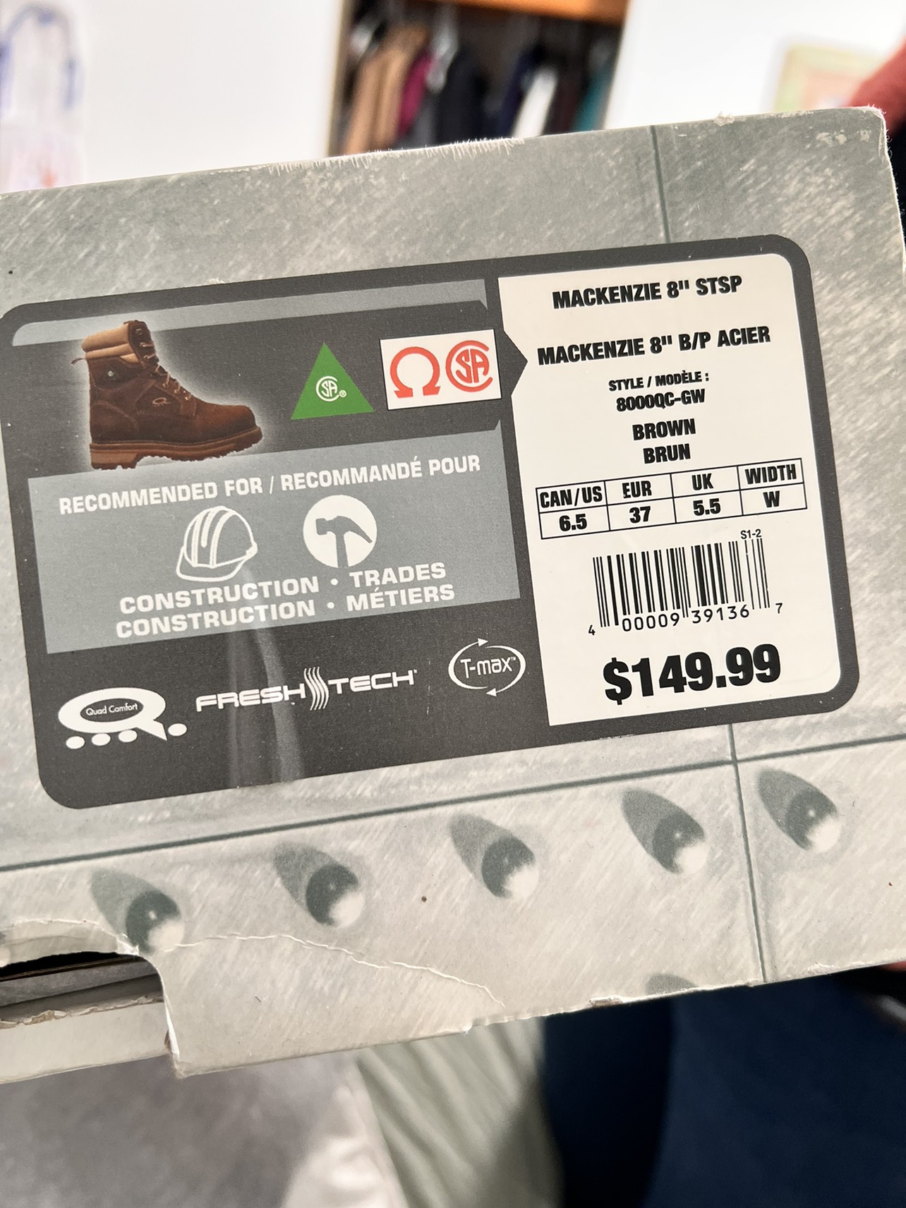 Women’s Steel-toe Boots - 6.5 image indicator(2)