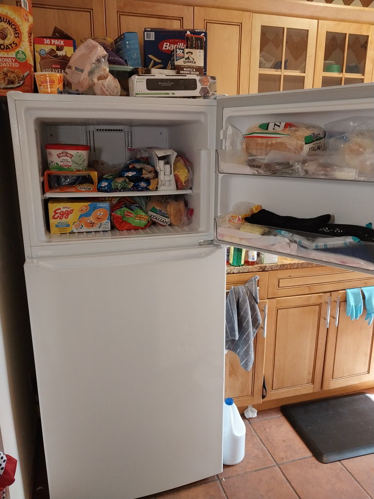 LG refrigerator.  excellent condition.  only 4 years old - photo 5