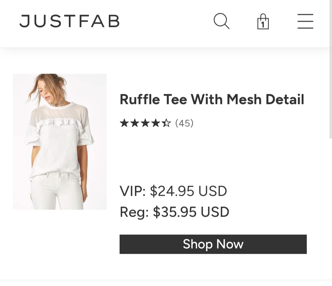 Gorgeous White Mesh Top with Ruffles - photo 4