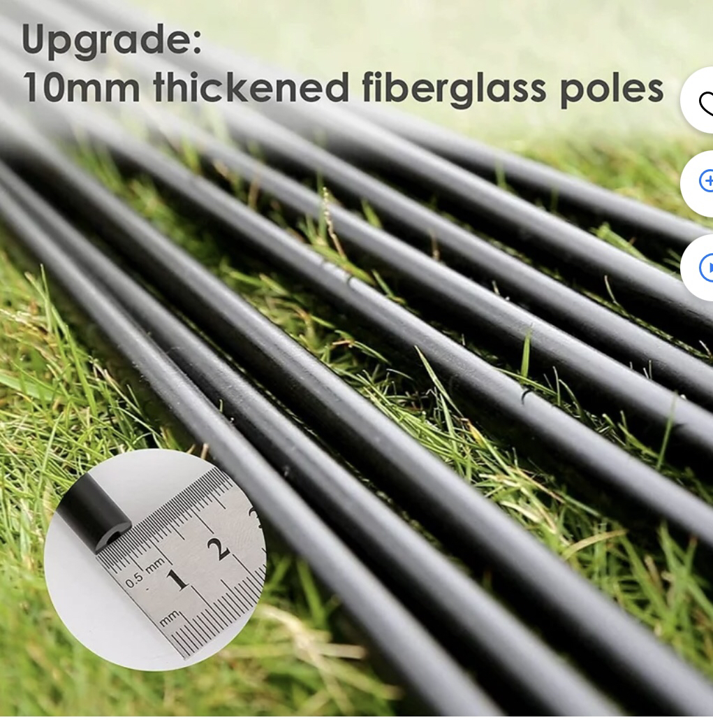 HITIK Soccer Goal 6x4 Portable Soccer Net with Carry Bag image indicator(3)