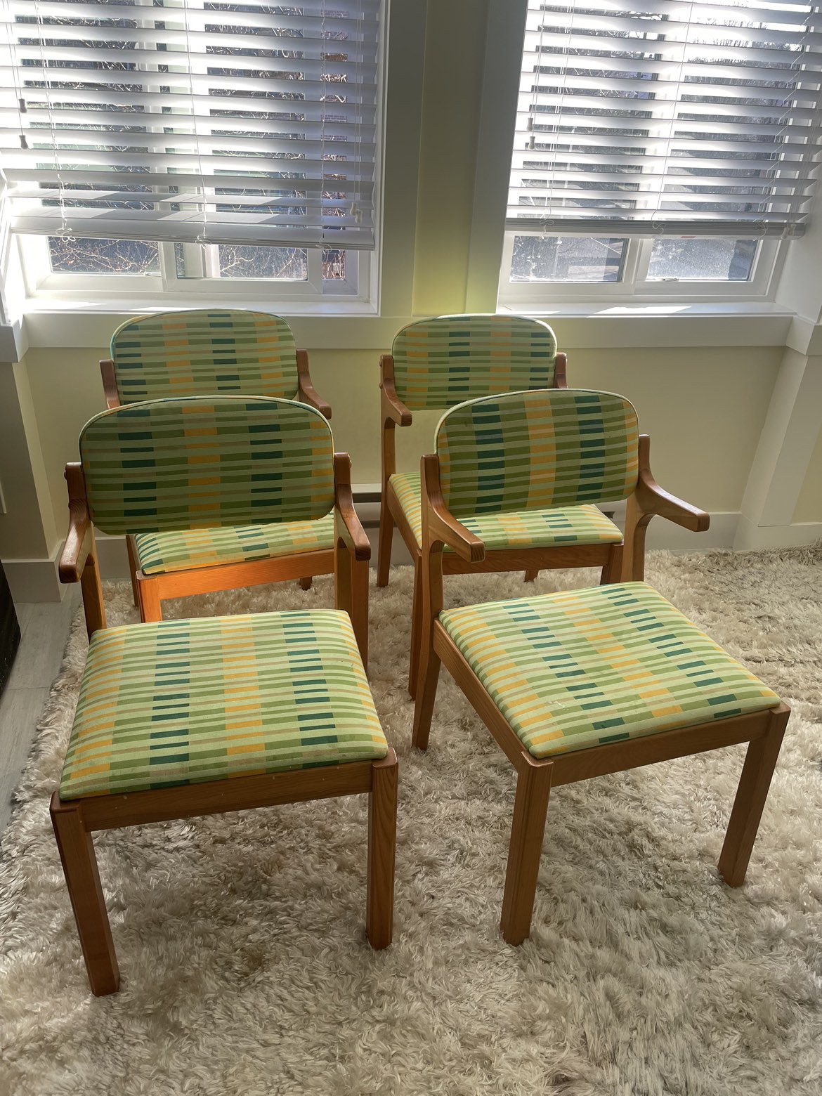 Vintage dining chairs thumbnail