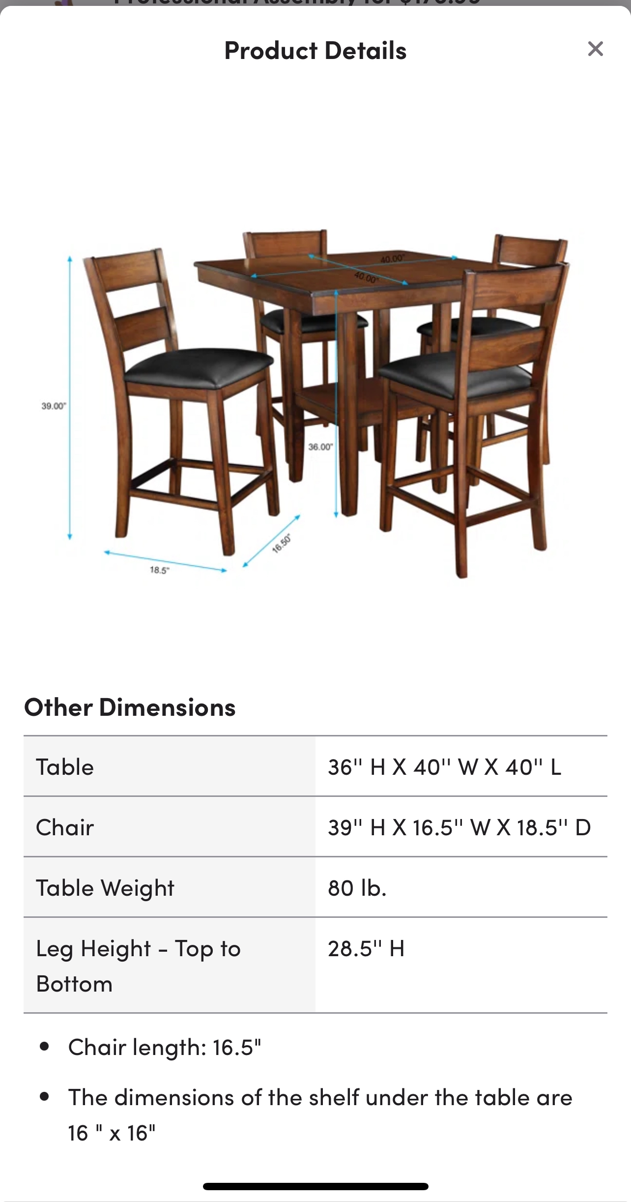 Dinning table set - photo 4