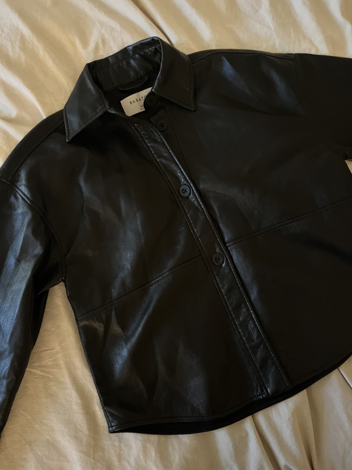 BABATON black shacket - like new! thumbnail