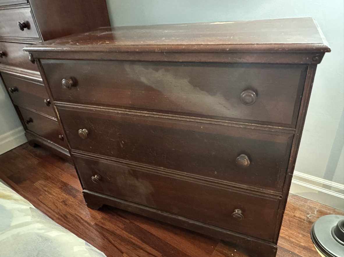 Antique Solid Wood Dresser