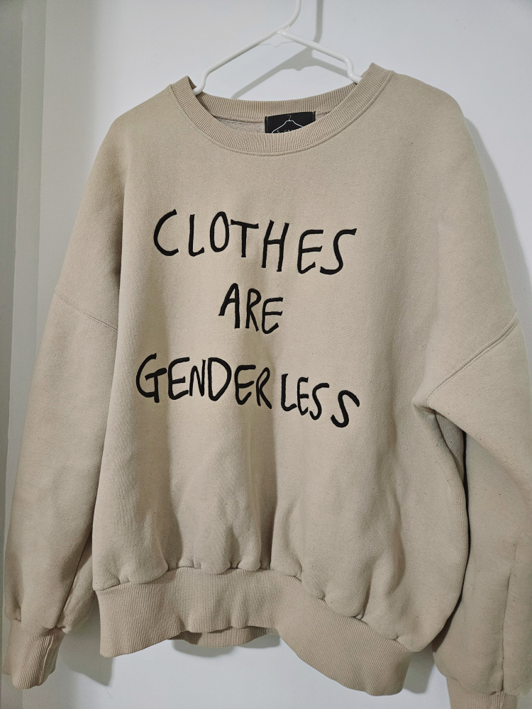 Clothes are Genderless Sweater 🥕 thumbnail