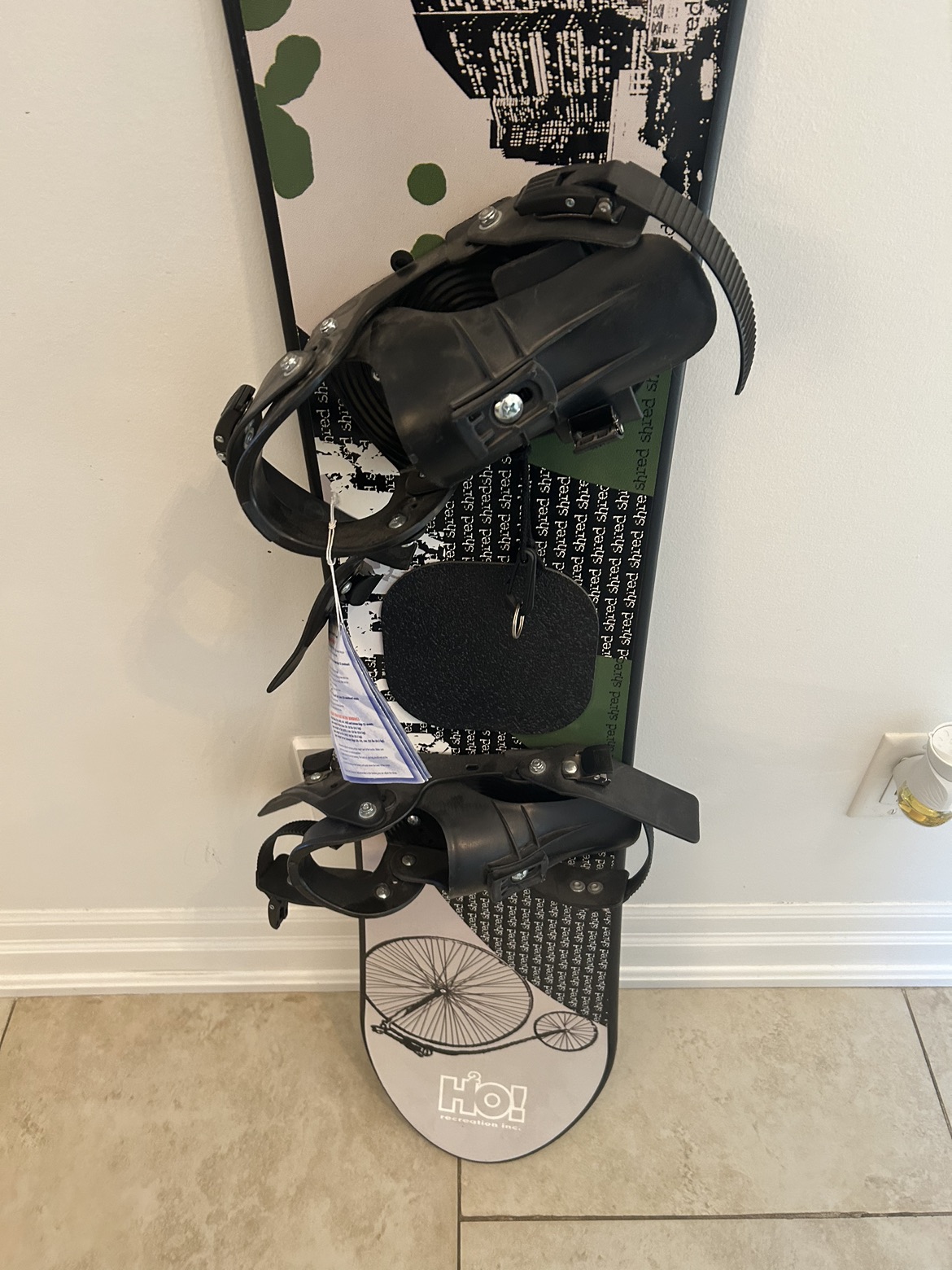 Snowboard with Bindings New with Tag Unused 50” image indicator(7)