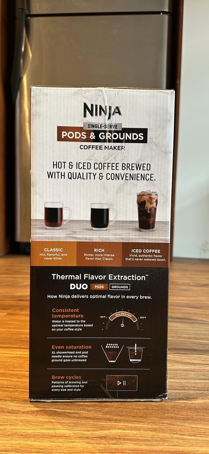 Ninja pods & ground coffee maker