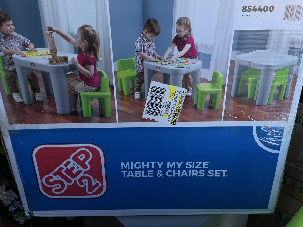 Step 2 Table & (2) Chairs - photo 2
