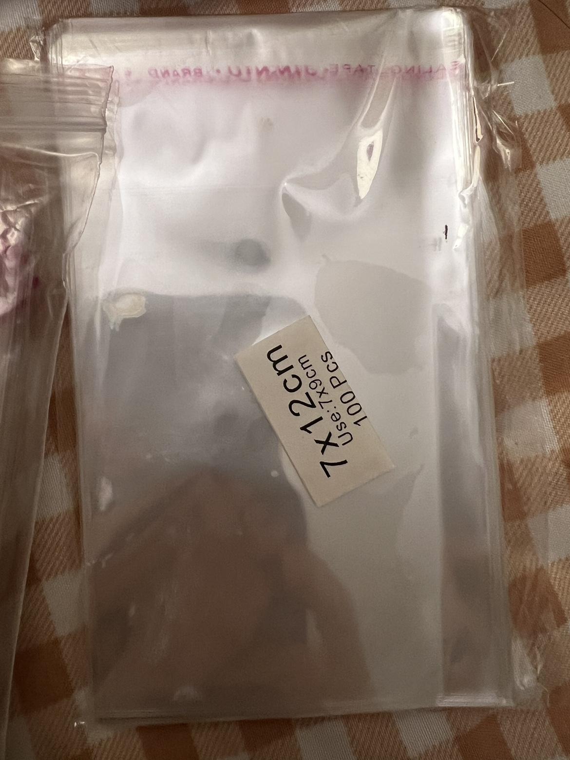 Clear/transparent bags multiple sizes all together - photo 4