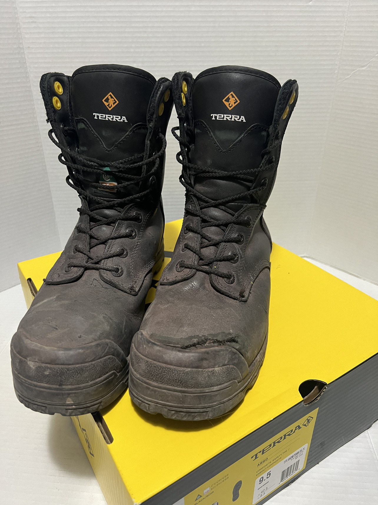 Terra Men's 9.5 TERRA ARGO CSA Work Boots image indicator(4)