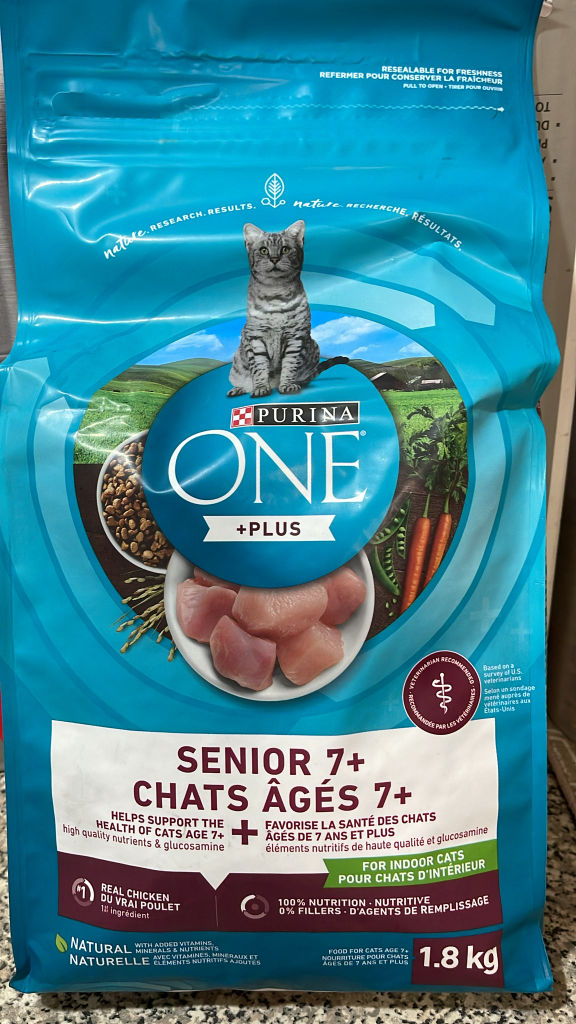 Purina One Senior 7+ Cat Food thumbnail