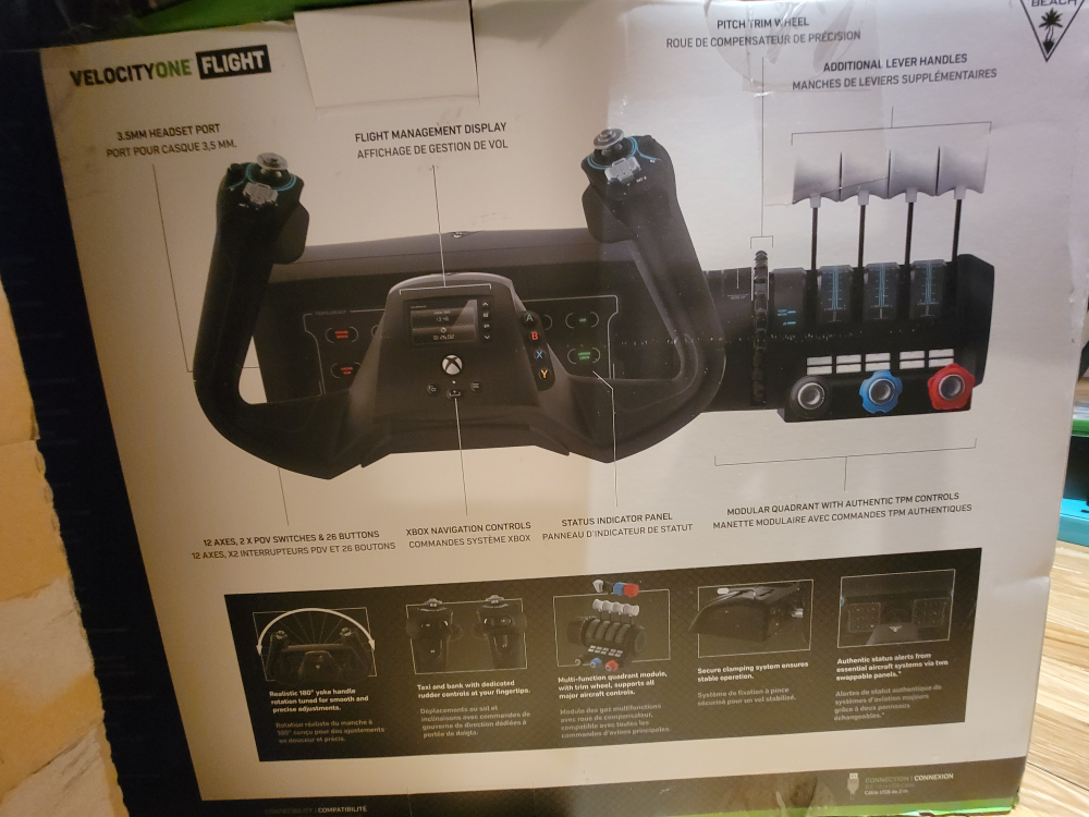 Turtle Beach Velocity One flight controller with stand - photo 2