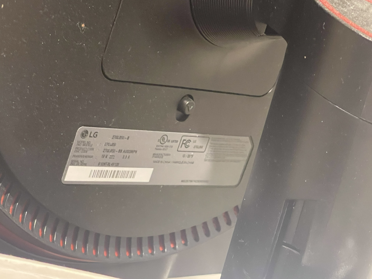 LG Gaming Monitor 27” QHD IPS Display, - photo 2