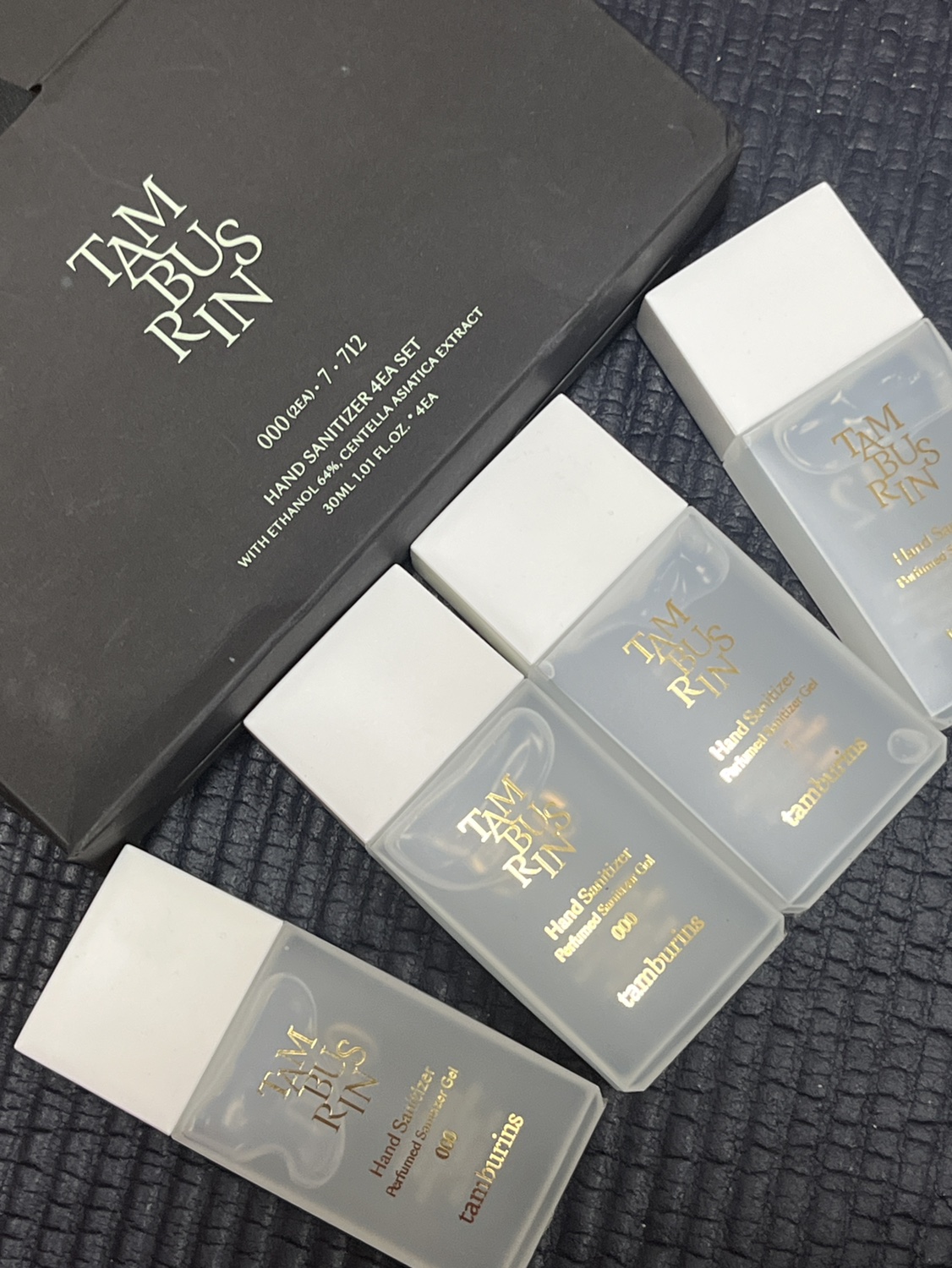 Tamburins Sanitizer 4ea SET