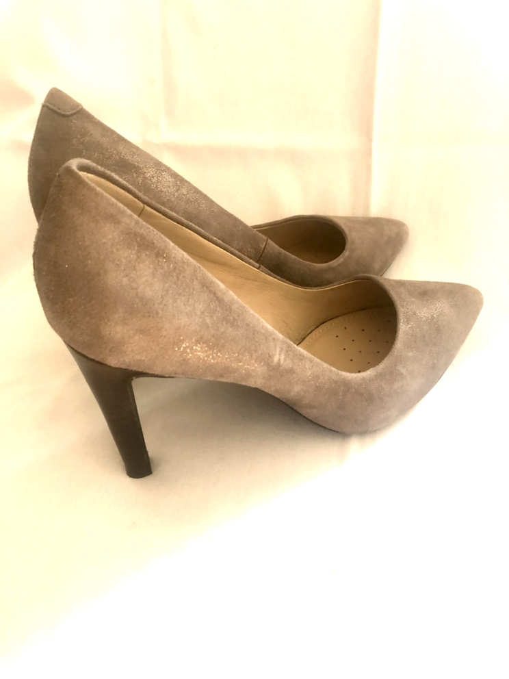 New Geox Women Gray Shoes, Size 8.5 image indicator(7)