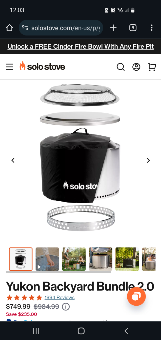 Yukon Solo Stove